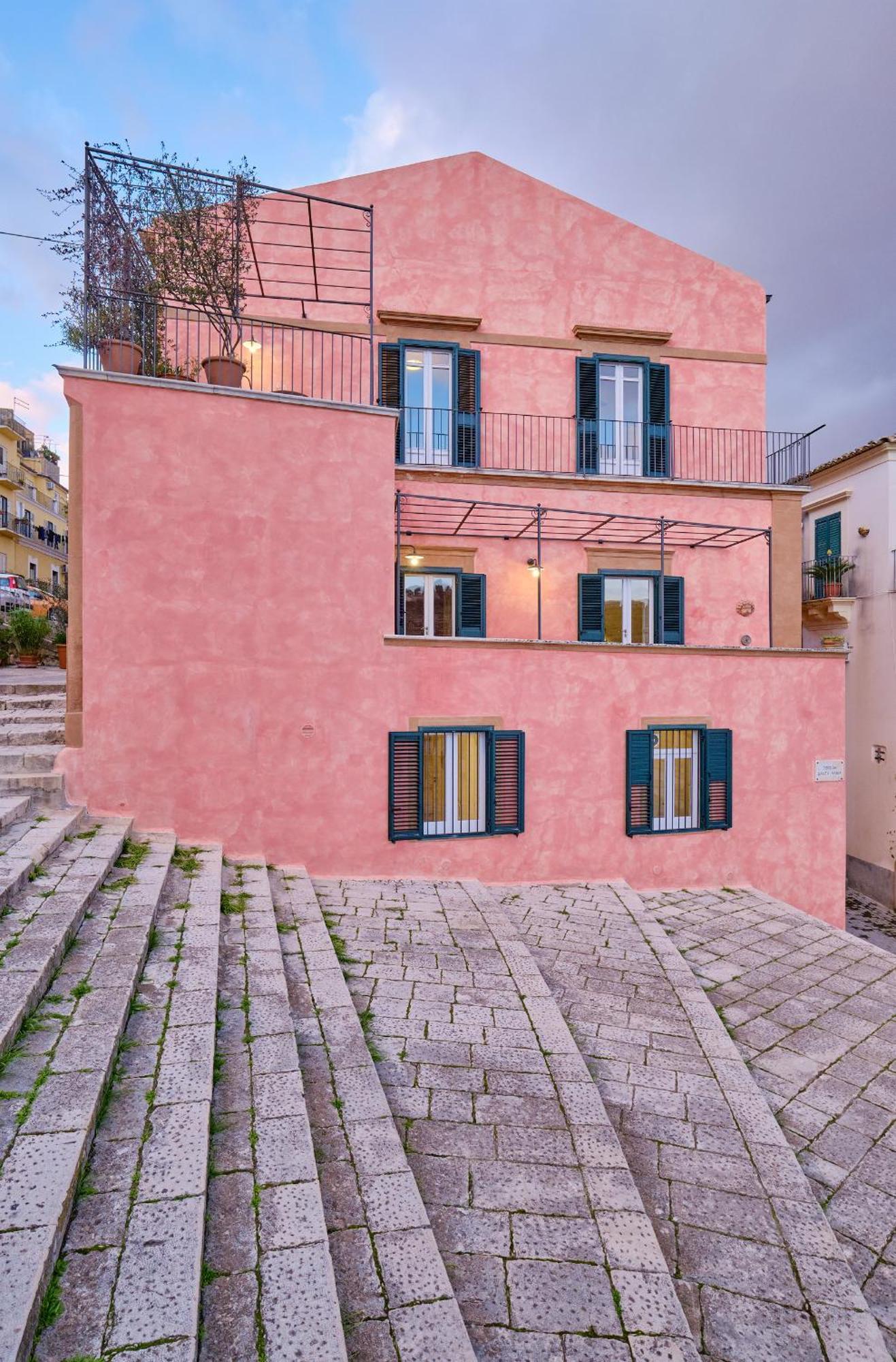 Casa Rosa Apartment Ragusa Luaran gambar