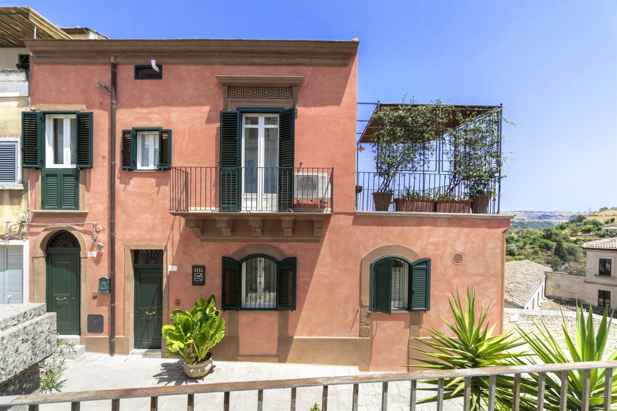 Casa Rosa Apartment Ragusa Luaran gambar